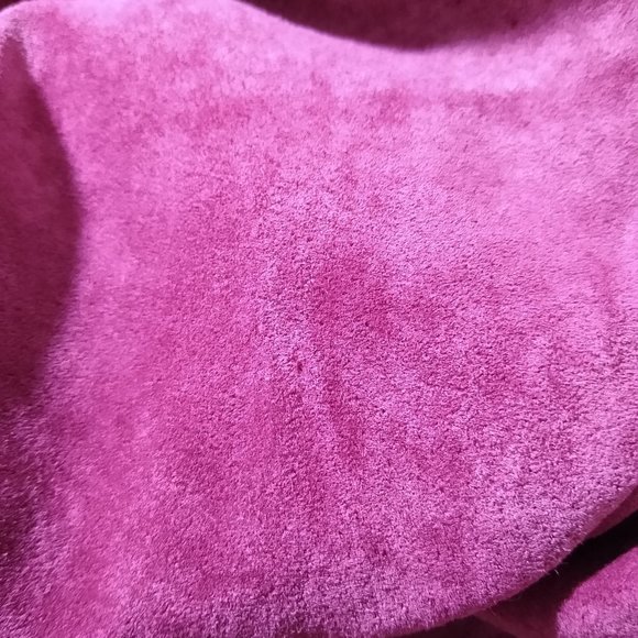 Pink Washable Genuine Suede, Cap Sleeve Top, Arden B, Vintage (mid 90s) Size XS - Picture 16 of 16